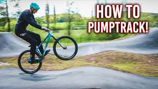 HOW TO Pumptrack fahren  Radquartier Pumptrack Schlüsselfeld [upl. by Truman730]