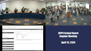 School Board Meeting  Apr 15 2024 [upl. by Joli4]