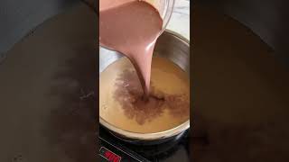 5 INGREDIENT CHOCOLATE COFFEE PUDDING BITES  SIMPLEST CHOCOLATE DESSERT RECIPE shorts [upl. by Melburn]