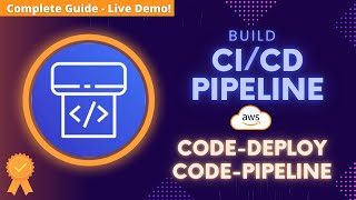 Build CI CD Pipeline with AWS CodeDeploy and AWS CodePipeline to deploy Nodejs app  Step By Step [upl. by Frost673]