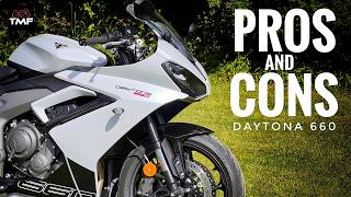 Triumph Daytona 660 A Bit quotMehquot  Final Ride Review [upl. by Jefferson]