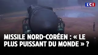 Missile nordcoréen  « le plus puissant du monde » [upl. by Redliw]