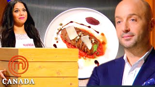 Joe Bastianichs Mystery Box Challenge  MasterChef Canada  MasterChef World [upl. by Raye212]