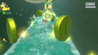 Super Mario 3D World  Bowsers Fury  World 14 Plessies Plunging Falls [upl. by Akkire]