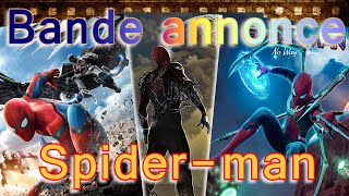 bande annonce spiderman homecoming spiderman far from home spiderman no way home vf [upl. by Onitram]