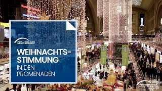 Weihnachten in den Promenaden am Hauptbahnhof Leipzig [upl. by Magdalen]