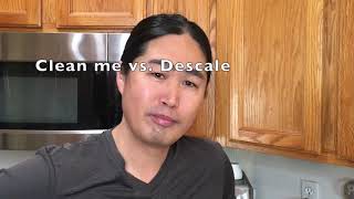 Clean me vs Descale  Breville Baristas Express [upl. by Hsina188]