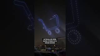 Sams Club in Grapevine Kicks Off Grand Opening Festivities with Spectacular Drone Show [upl. by Annaynek953]