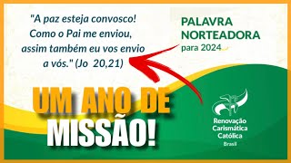 RCC LANÇA A PALAVRA NORTEADORA PARA 2024 [upl. by Ahron421]