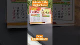 kalender duduk bergambar bawor [upl. by Bevvy842]