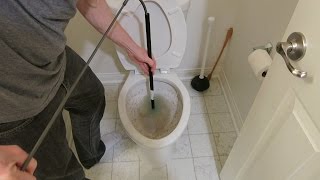 HOW TO UNCLOG A TOILET THE WORST IVE EVER SEEN  3 Different Ways To Unclog Your Toilet [upl. by Yrrad]