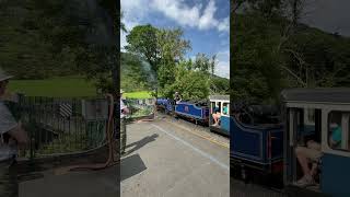 Whillan Beck departing Dalegarth today 🚂🌞  steam train railway [upl. by Theodore]