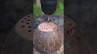 माँ के लिए 😲 लकड़ी🎍से चायछन्ना ☕ बना दिया 🤯 Mini WoodWorking Art Skills viral shorts [upl. by Ajnin]