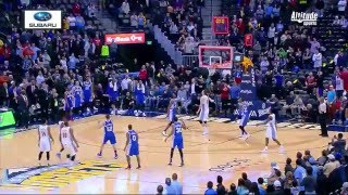 Emmanuel Mudiay Amazing Half Court Game Winner vs Sixers  March 23 2016  NBA 2016 [upl. by Aisiat]