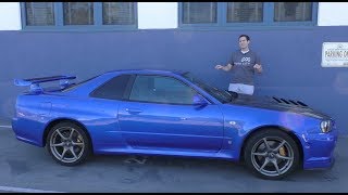 Heres a Tour of a USALegal R34 Nissan Skyline GTR [upl. by Leahsim797]