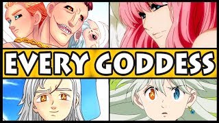 Every Goddess RANKED from Weakest to Strongest Seven Deadly Sins  Nanatsu no Taizai Goddess Clan [upl. by Ajnin]