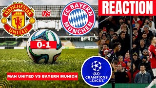 Manchester United vs Bayern Munich 01 Live Champions League Football UCL Match Score Highlights [upl. by Narra923]