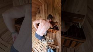 So you want to build a sauna Build Day 4  Redwood Outdoors Barrel Sauna [upl. by Casey]