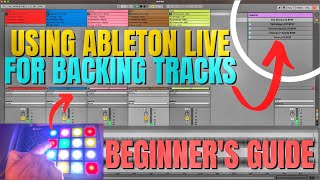 Beginners Guide How to Use ABLETON for LIVE BACKING TRACKS [upl. by Howland]