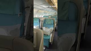 Korean Air A380 Business Class Luxury Travel Korea [upl. by Haimes973]