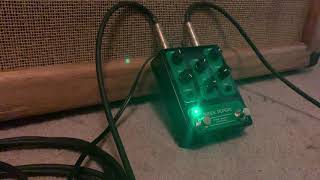 Pepers Pedals  Green Pepers Matamp preamp  treble booster [upl. by Sommer]