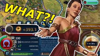 SO THIS IS THE POWER OF AN STIER CIV  Civ VI Multiplayer Gorgo Full Game [upl. by Atnoid]