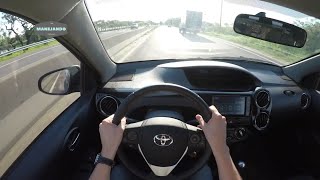 Toyota Etios POV 2017 4K  Manejando [upl. by Riesman]