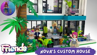 LEGO friends Custom Novas House [upl. by Lardner999]