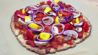 Veganer Blumenkohl Pizzateig Rezept Kochklub [upl. by Leola591]