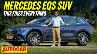 Mercedes Benz EQS SUV review  The best Merc EV yet  First Drive  Autocar India [upl. by Dodd]