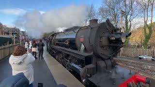 The Polar Express at Churnet Valley Railway 9th December 2022 [upl. by Asilanna965]