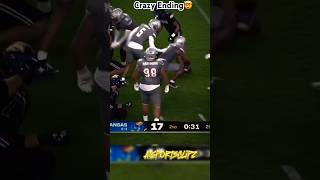 College Football UNLV vs Kansas  CRAZY ENDING amp UPSET🤯🏈💣 short [upl. by Grubman955]