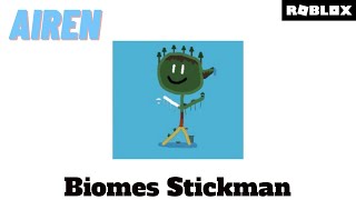 Biomes Stickman Find the Stickman Roblox [upl. by Eulau]