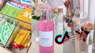 aesthetic organizing restocking and refill tiktok compilation [upl. by Geller788]