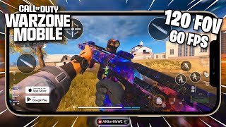 HOW TO GET 120 FOV IN WARZONE MOBILE 2024 IOS DEVICES [upl. by Massab]