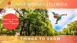 GINNIE SPRINGS Florida  Things to do in Florida  High Springs [upl. by Efioa]