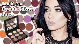 Beginner Eye Makeup  How To Pick Eyeshadow Combinations  Highlight Contour Transition Shades [upl. by Nygem]