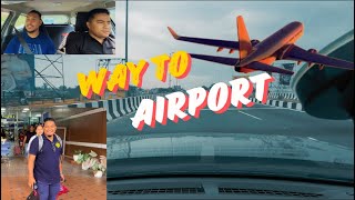 Way to Airport ✈️  Vlog17 [upl. by Marb]