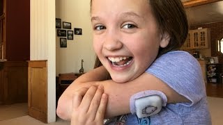 FIRST DAY WITH AN OMNIPOD INSULIN PUMP A DAY IN THE LIFE OF A TYPE 1 DIABETIC [upl. by Aenil]