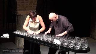 Astor Piazzolla  Libertango  on crystal singing glasses [upl. by Anitel679]