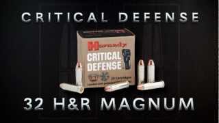 Critical Defense® 32 HampR Magnum from Hornady® [upl. by Enilecram]