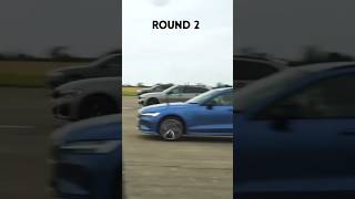 BMW M340i vs Audi S4 vs Volvo V60 T8 dragrace youtubeshorts bmwm340i creditCarwow audis4 volvo [upl. by Nonrev738]