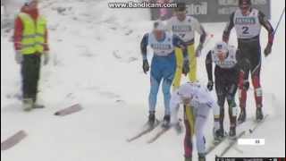 Petter Northug  CRAZY FINISH  Beitostølen 2014 [upl. by Hbahsur396]