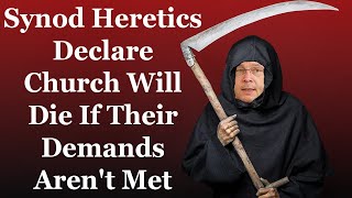 Synod Heretics Declare Church Will COLLAPSE If Their Demands Arent Met [upl. by Eanom576]