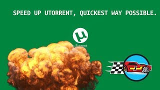 how to make UTORRENT download faster QUICKEST WAY 2023 [upl. by Giaimo]