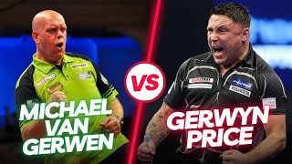 Michael van Gerwen VS Gerwyn Price  Clash of Darts Titans  World Matchplay 2022 Final Highlights [upl. by Edmondo]