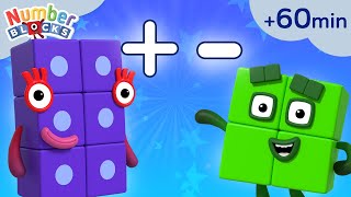 Learn Addition and Subtraction Level 2  Learn to Count  Maths Cartoons for Kids  Numberblocks [upl. by Enel417]