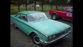 1960 Ford Starliner Rotisserie Restoration beginning [upl. by Nirhtak]