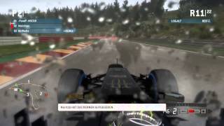 F1 2013 Liga PC GER  Sklaven der Nacht  BelgienSpa  50  Rennen 3 von 10 [upl. by Palecek572]