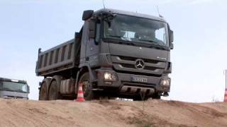 New MercedesBenz Actros Construction Site 2008 [upl. by Petra720]